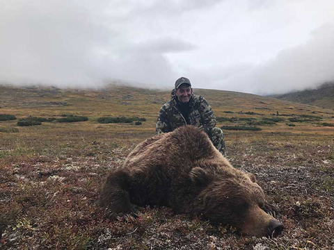 Interior Grizzly Bear Hunt by Jet Boat, Argo or Snowmobile