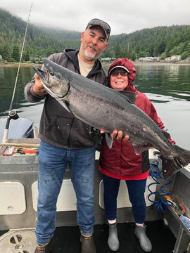 Ketchikan Alaska Halibut, Cod and Sea Run Salmon