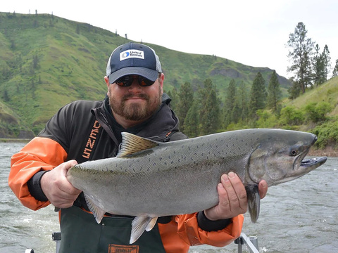 Idaho Hells Canyon Sturgeon, Stealhead, Walleye and Salmon