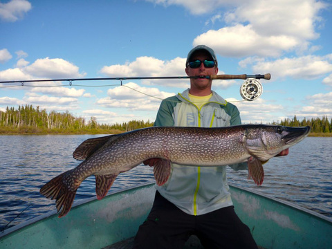 Manitoba Fly-In Trophy Pike Fishing Lodge and Outpost Camps