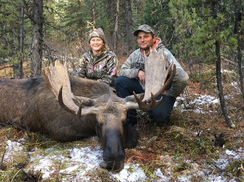 Alberta Backcountry Moose Hunt on Horseback 